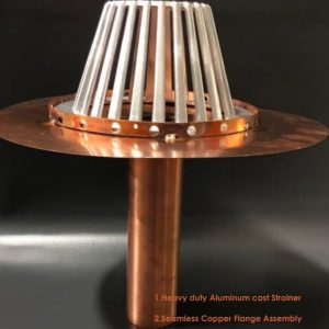 Roof Drains - Copper Roof Drains